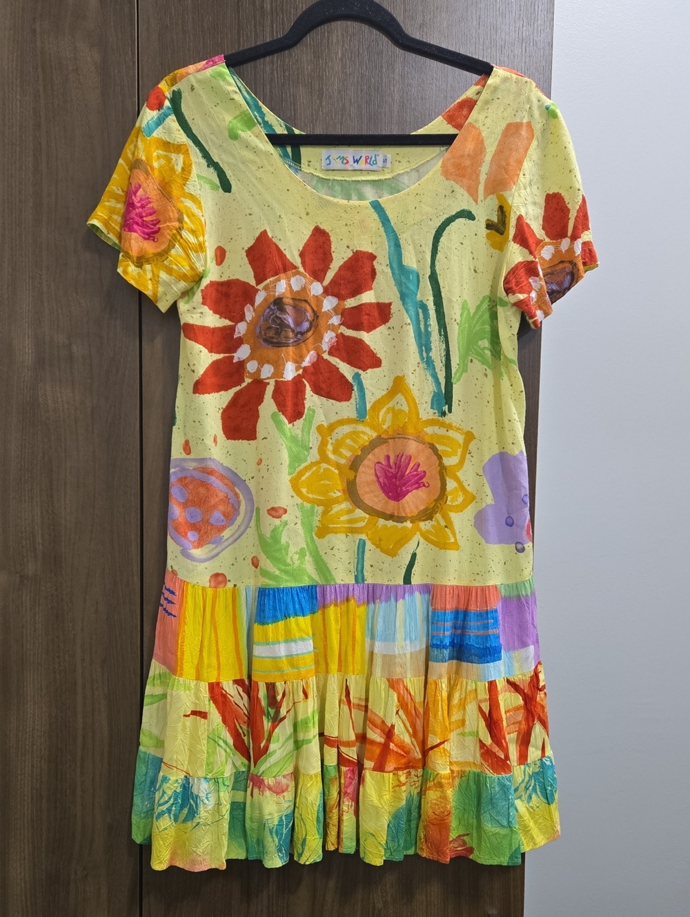JAMS WORLD-"Hattie" Dress Tropical Floral-Size Small